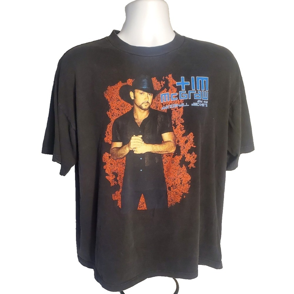 Tim‎ McGraw & The Dancehall Doctors Vintage 2003 Country Music Concert Tee XL